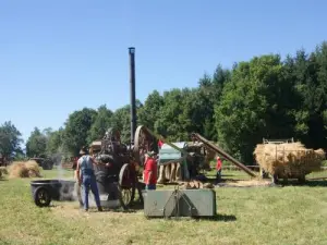 Saint-Symphorien-sur-Couze - Celebration of the threshing machine on August 15th