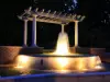 Fountain at night