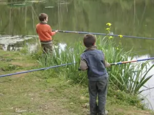 Pêche à l'étang de Menasse