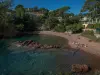 Beach of the Calanque du Fournas - Leisure centre in Saint-Raphaël