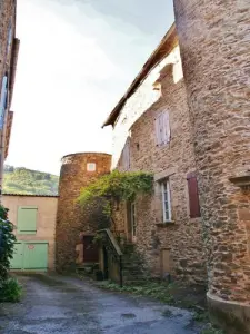 El pueblo - Torre y casa del siglo XV