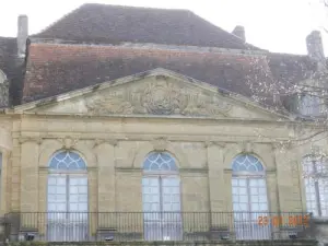 Pediment of the Abbey of St. Sever de Rustan