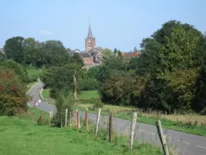 Van het dorp begraafplaats zag Saint-Souplet Engels