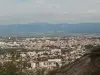 View of Valence at an altitude of 350 m