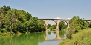 Der Gardon und die Russan-Brücke