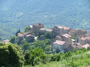 Vista del villaggio