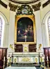 High altar and altarpiece of the Saint-Louis church (© JE)