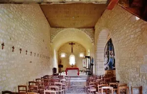 l'interno della chiesa di Saint - Rémy