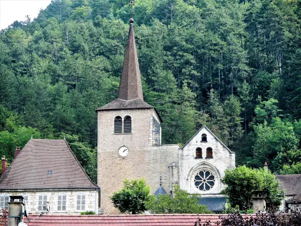 Kerk Saint-Anatoile - Monument in Salins-les-Bains