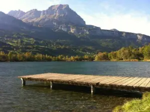 Lac des Ilettes em Sallanches