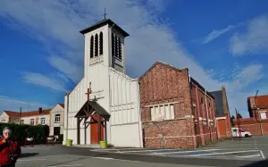 De kerk Saint-Vaast