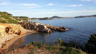 Headland Of The Cride Natural Site In Sanary Sur Mer
