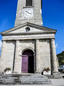Varanda da igreja de Saint-Martin - Sancey-le-Grand (© J.E)