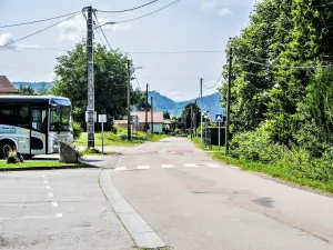 Straße von Menaurupt nach Sapois le Haut (© JE)