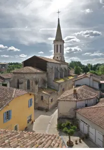 Sarrant, Blick von der Stadtrundfahrt