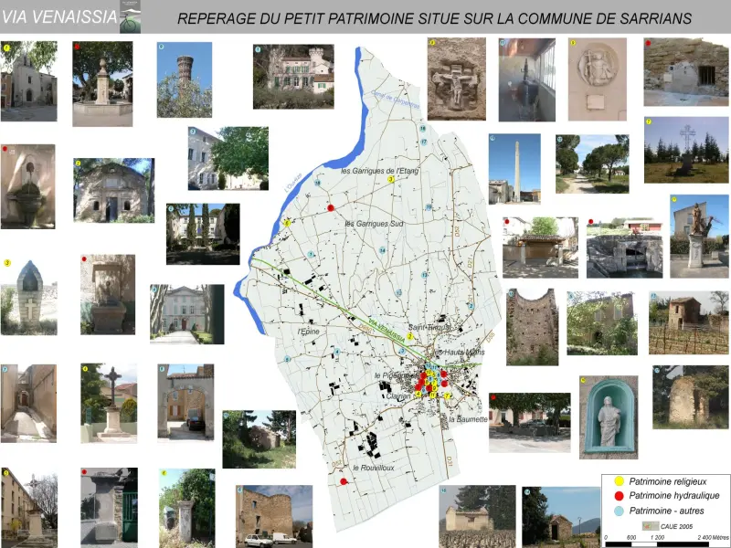 Fremdenverkehrsbüro von Sarrians - Informationspunkt in Sarrians