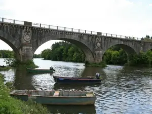 Le pont de Saubusse-les-Bains