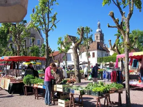 Der Samstagmorgen Markt Place Monge