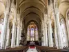 Nave of Saint-Prix Church (© JE)