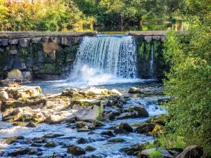 Cachoeira de Graviers - aldeia de Graviers (© JE)