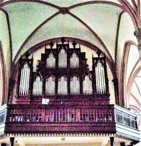 Organ of the Saint-Georges church (© JE)