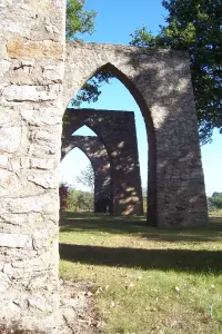 Segré - Les arches, témoins du passé minier de la ville