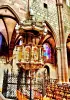 Pulpit of the Sainte-Foy church (© Jean Espirat)