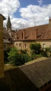 Uitzicht vanaf Semur-en-Auxois museum