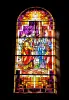 Servance - Stained glass window of the church (© Jean Espirat)
