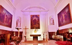 Inside Saint-Pierre church