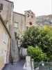 Façade de la chapelle Saint-Marcel, à la Baume (© J.E)