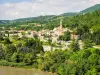 Quartier de la Baume, vu du bas de la ville de Sisteron (© J.E)