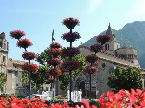 Kathedraal Notre-Dame-des-Pommiers - Monument in Sisteron