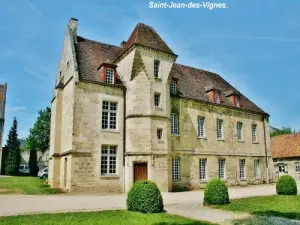 Huis van de abt van Saint-Jean-des-Vignes (© J.E)