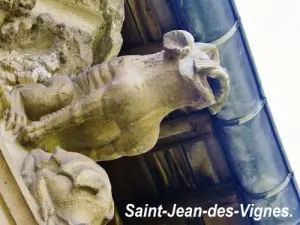 Gargoyle van het grote klooster (© Jean Espirat)