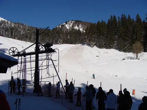 Skistation van Tanet - Recreatiegebied in Soultzeren