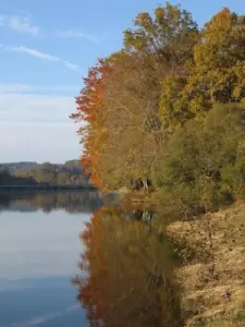 L'automne sur le lac du Tolerme