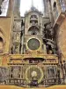 L'horloge astronomique, dans la cathédrale (© Jean Espirat)