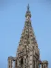 La aguja de la catedral, se eleva a 142 metros (© Jean Espirat)