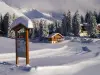 Taninges - Les pistes de ski de fond