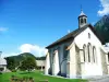 Taninges - Chevet du choeur de la chapelle de Flérier - Taninges