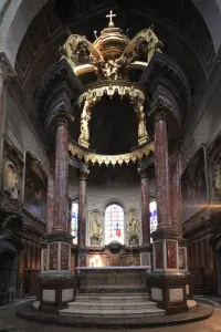 Canopy von dem Notre-Dame-de-la-Sède