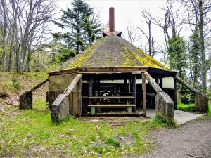 Rifugio nel bosco di querce di Wotan (© JE)