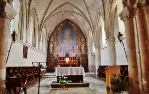 The interior of St. Peter's Church