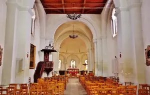 L'interno della chiesa di Notre-Dame