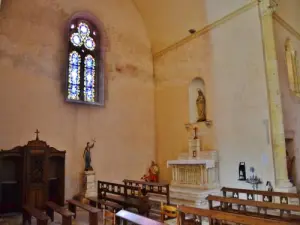 Interior de la iglesia de Saint-Martin