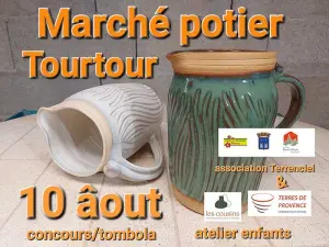 Mercato della ceramica di Tourtour 2023