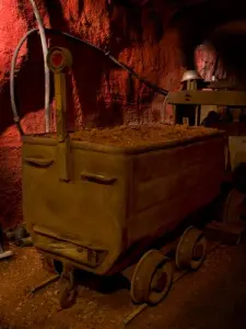 Galerie reconstituée - Berline de bauxite