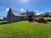 Golgon chapel in its green setting