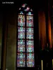 Stained glass window of the chapel (© Jean Espirat)